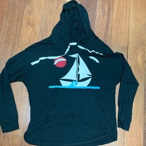 Hearts Hips Lightweight Hoodie